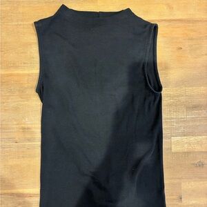 Everlane Sleek Black Sleeveless Top